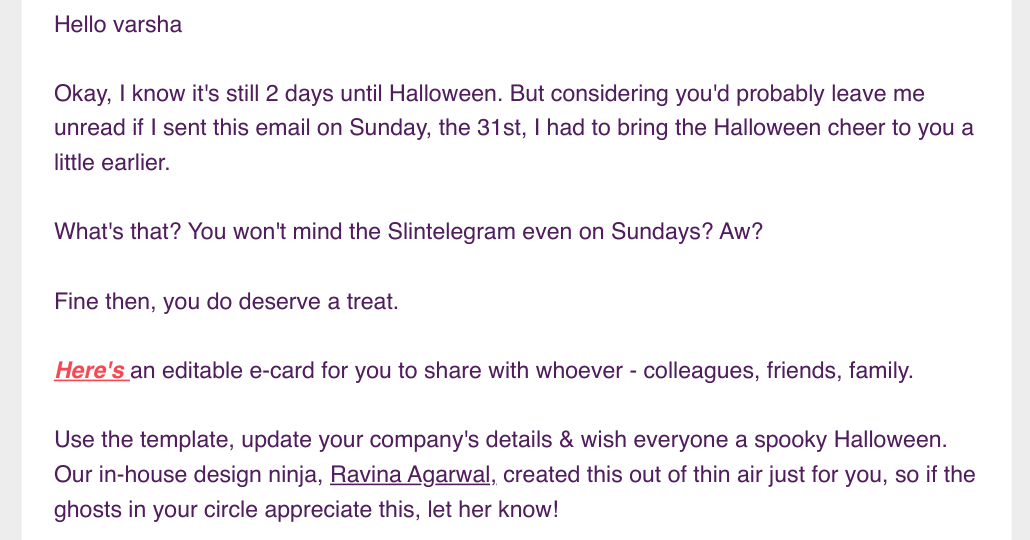 Slintelegram newsletter — Halloween edition, ClickUp funding and industry news